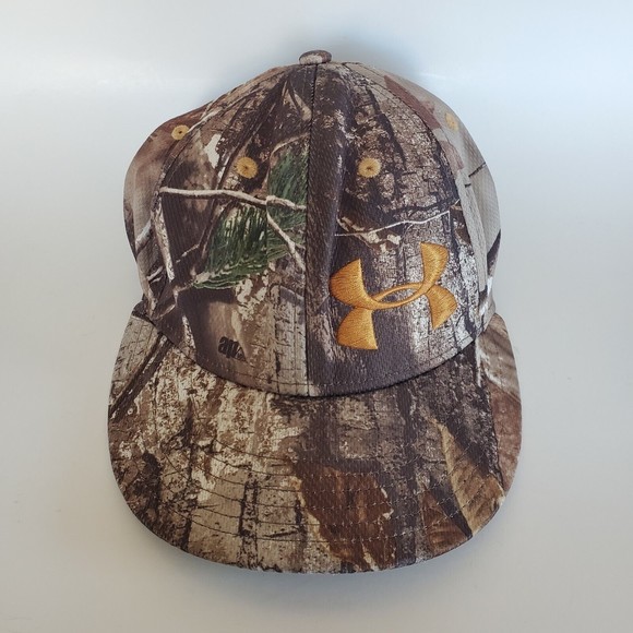 Under Armour Camouflage Hunting Cap Men's Sz 7.25 Stretch Fit Heat Gear,… - Picture 1 of 8